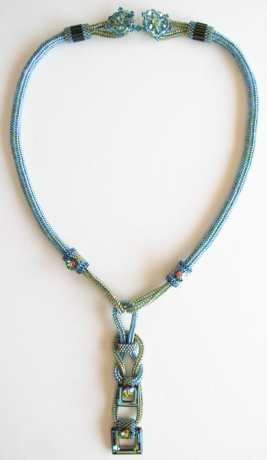 Crystal Cascade Necklace Bead Kit