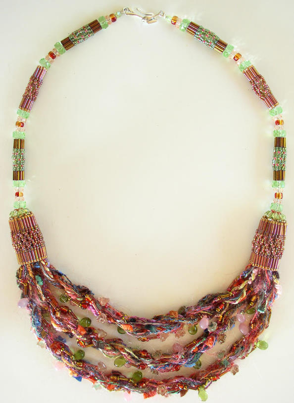 Fiber Necklace Bead Kit