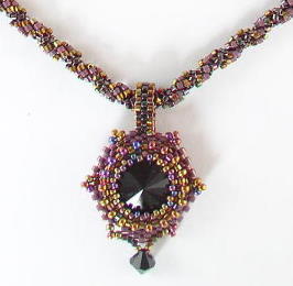 Victorian Beaded Pendant