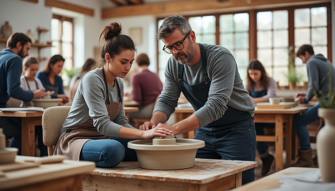 Formation métier d&rsquo;art adultes reconversion : ce que dit le cadre