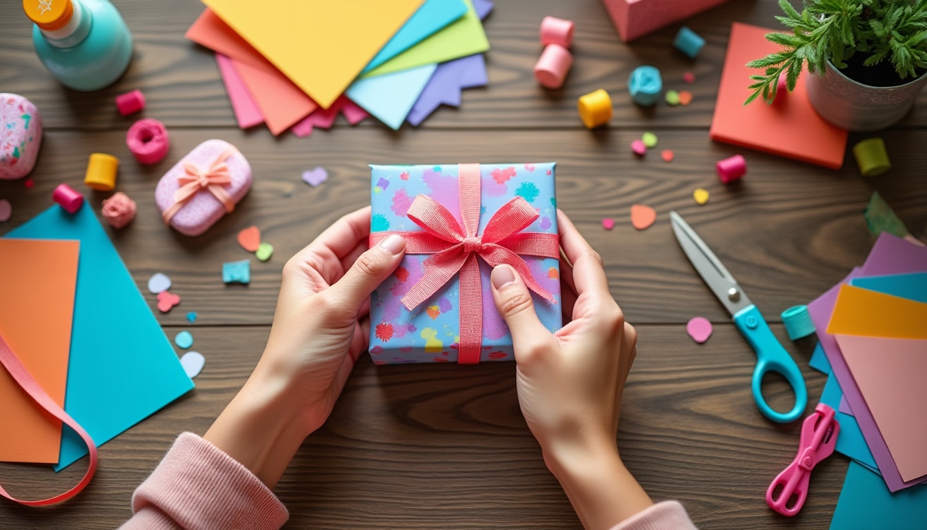 Cadeau fait main pour anniversaire : la marche à suivre pas à pas