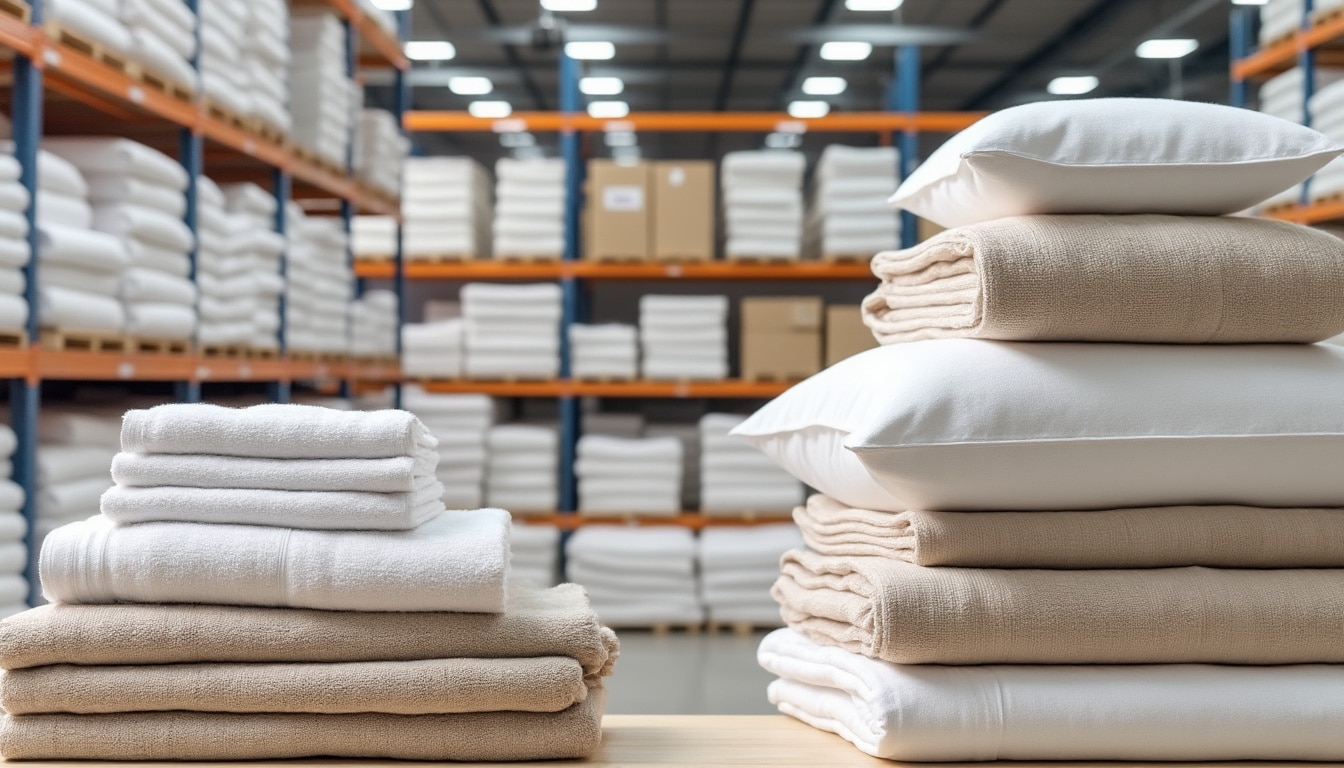 Destockage linge de maison grossiste : bien le sélectionner