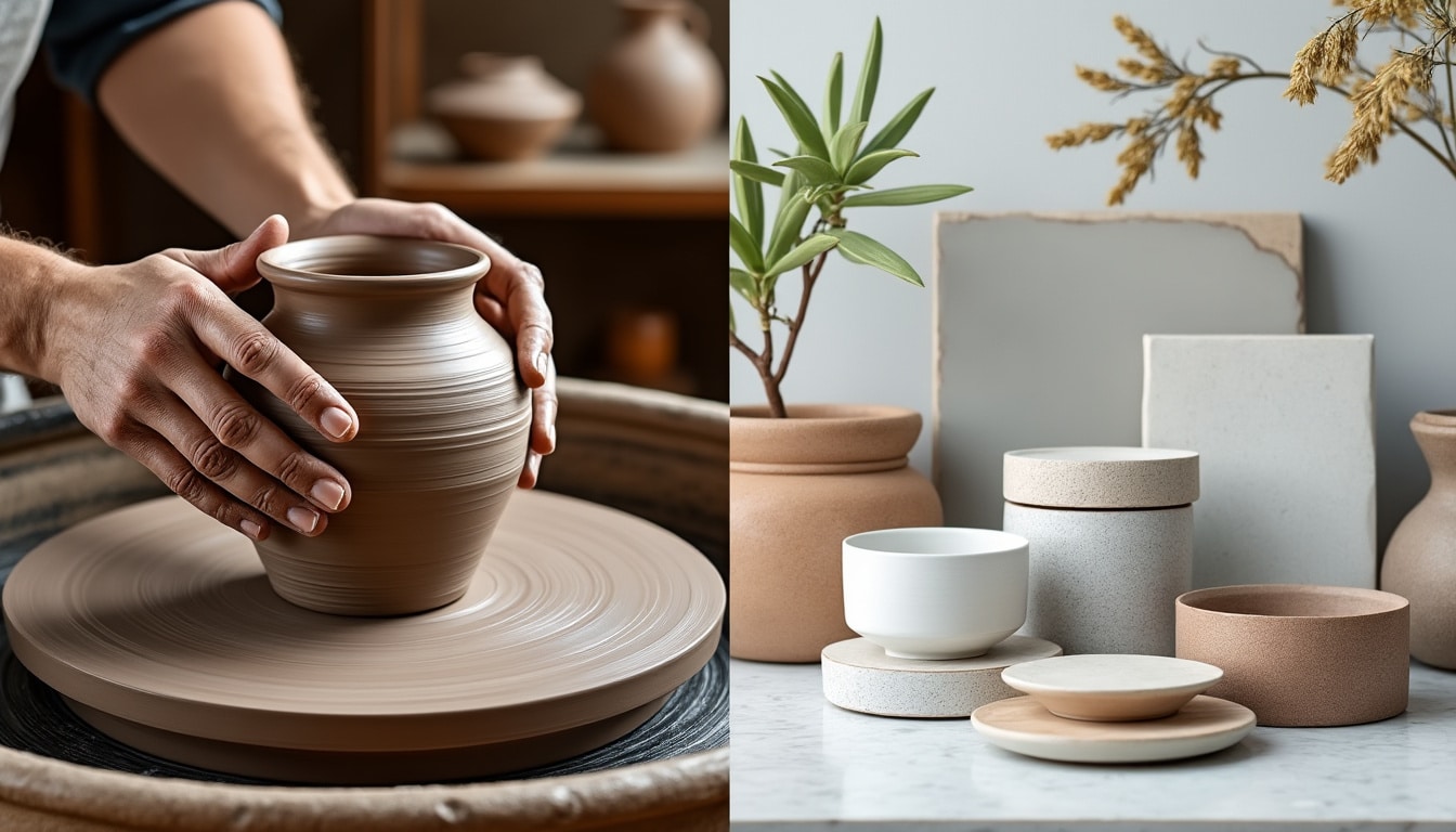 Différence entre poterie et céramique : ce qui les sépare