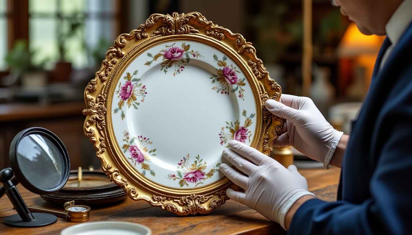 Estimation porcelaine de Limoges ancienne : ce que dit le cadre