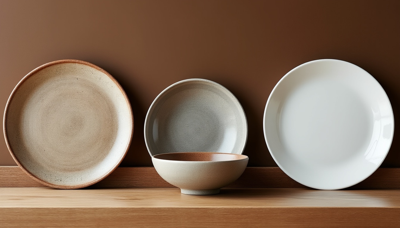 Faïence, grès et porcelaine : ce qui change à l&rsquo;usage