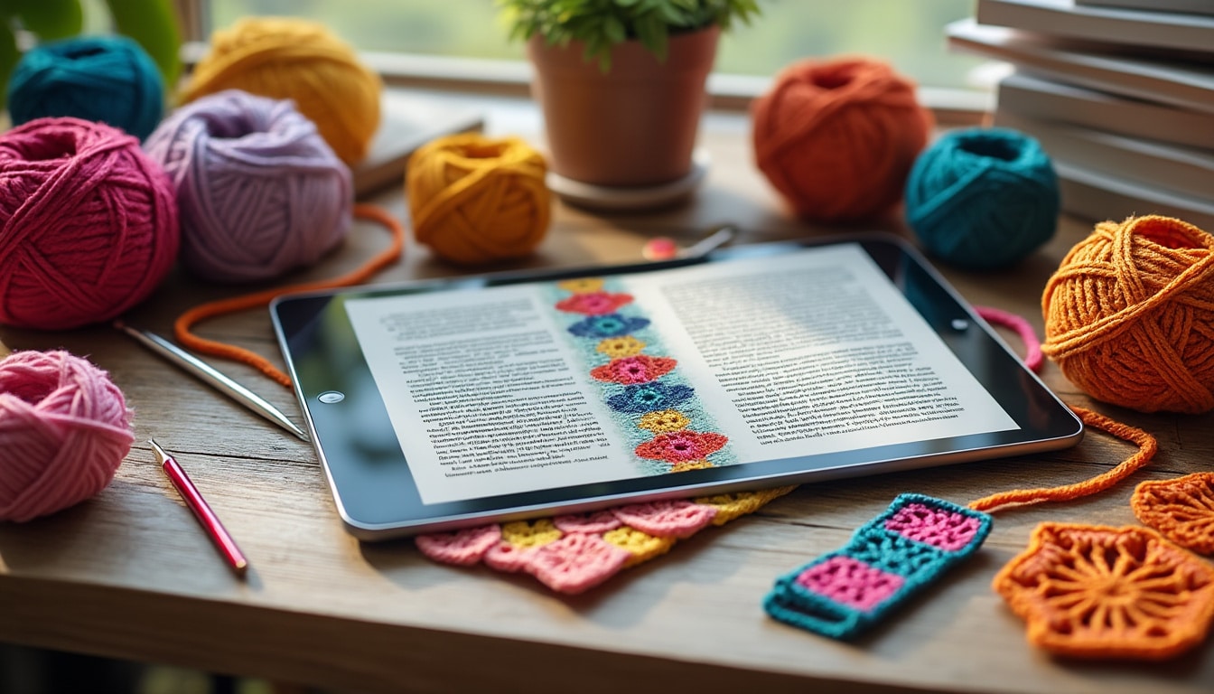 Marque page crochet pdf gratuit : où le trouver et comment l&rsquo;imprimer