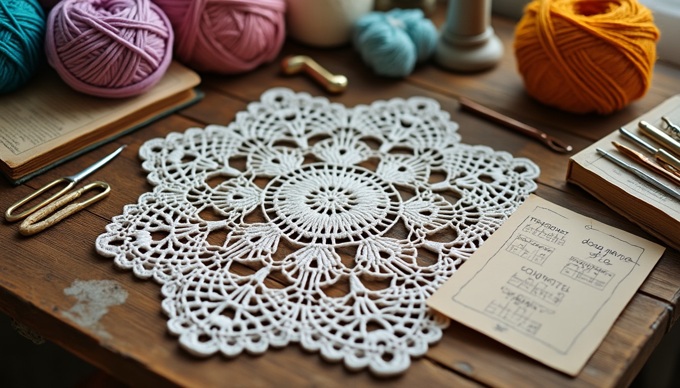 Modèle napperon crochet gratuit pdf : ce que le document doit contenir