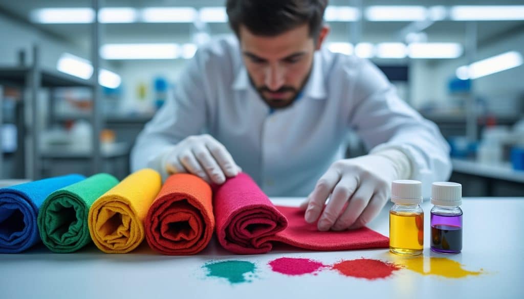 Colorants textiles et normes : ce que la réglementation encadre