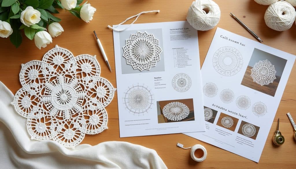 Modèle napperon crochet gratuit pdf : ce que le document doit contenir