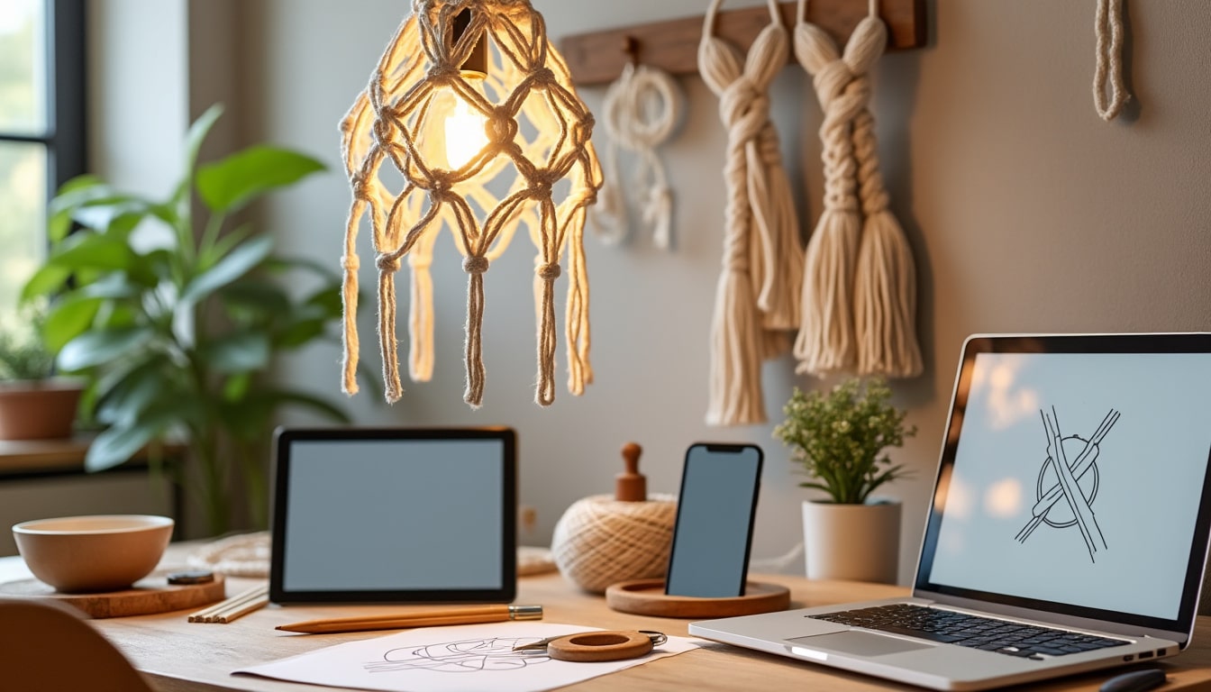 Modèle suspension macramé gratuit pdf : les bonnes plateformes