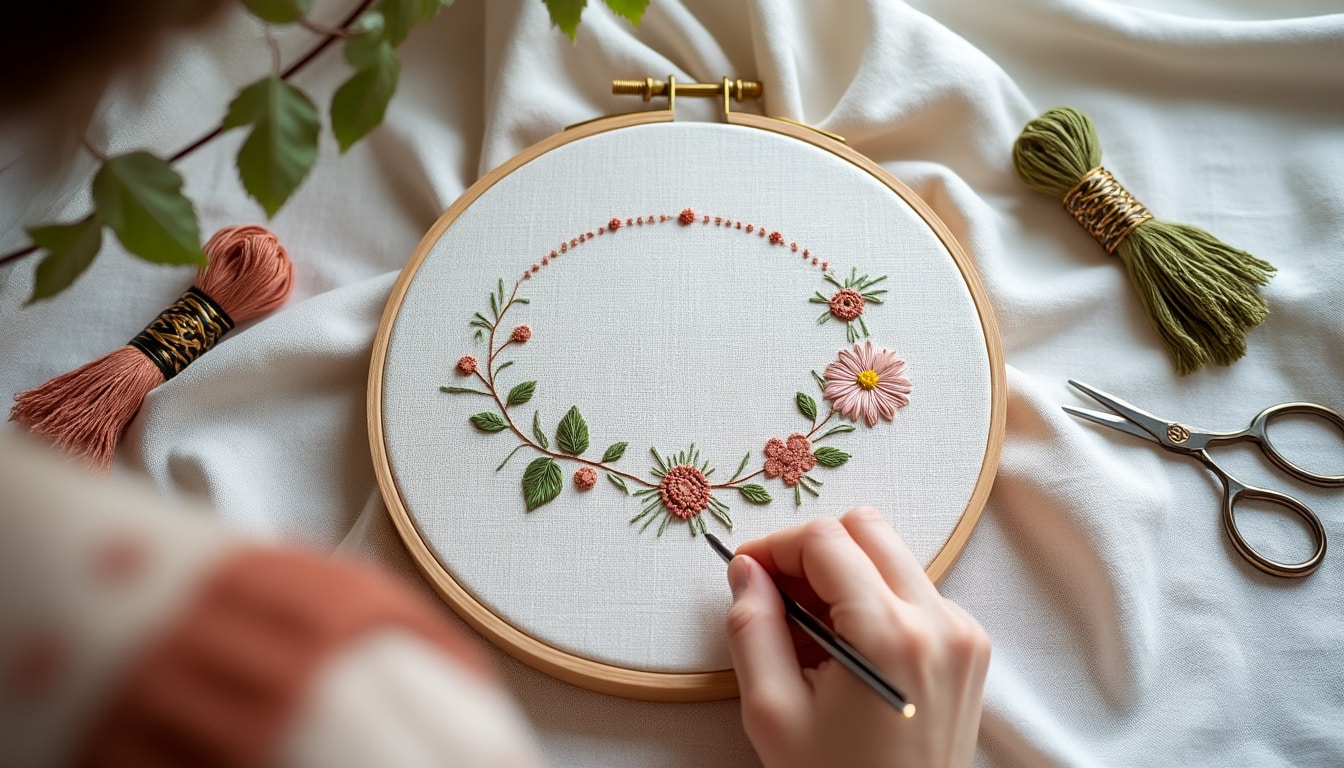 Tous les points de broderie à la main pdf gratuit : la progression