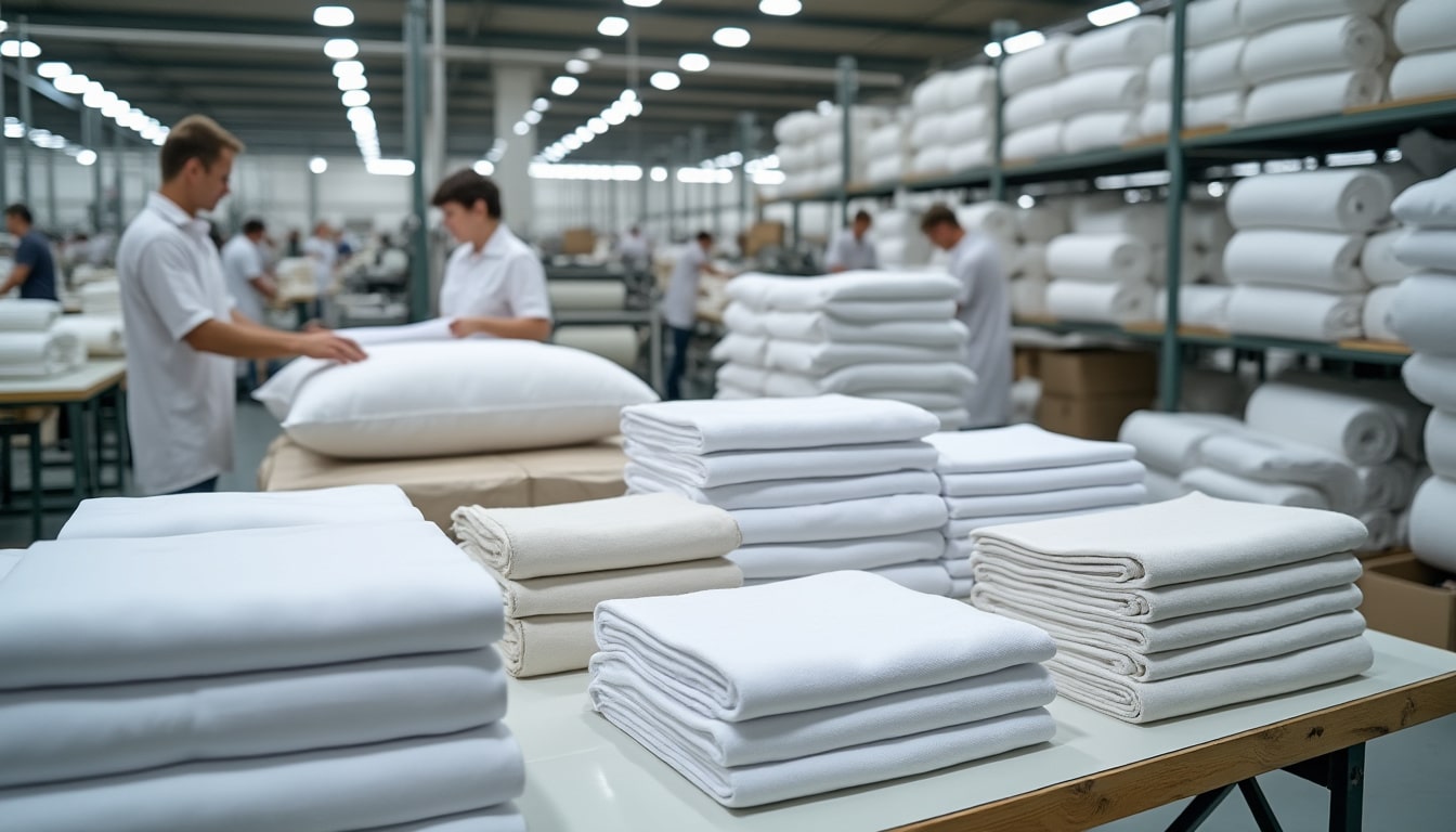 Vente directe usine linge de maison : de A à Z